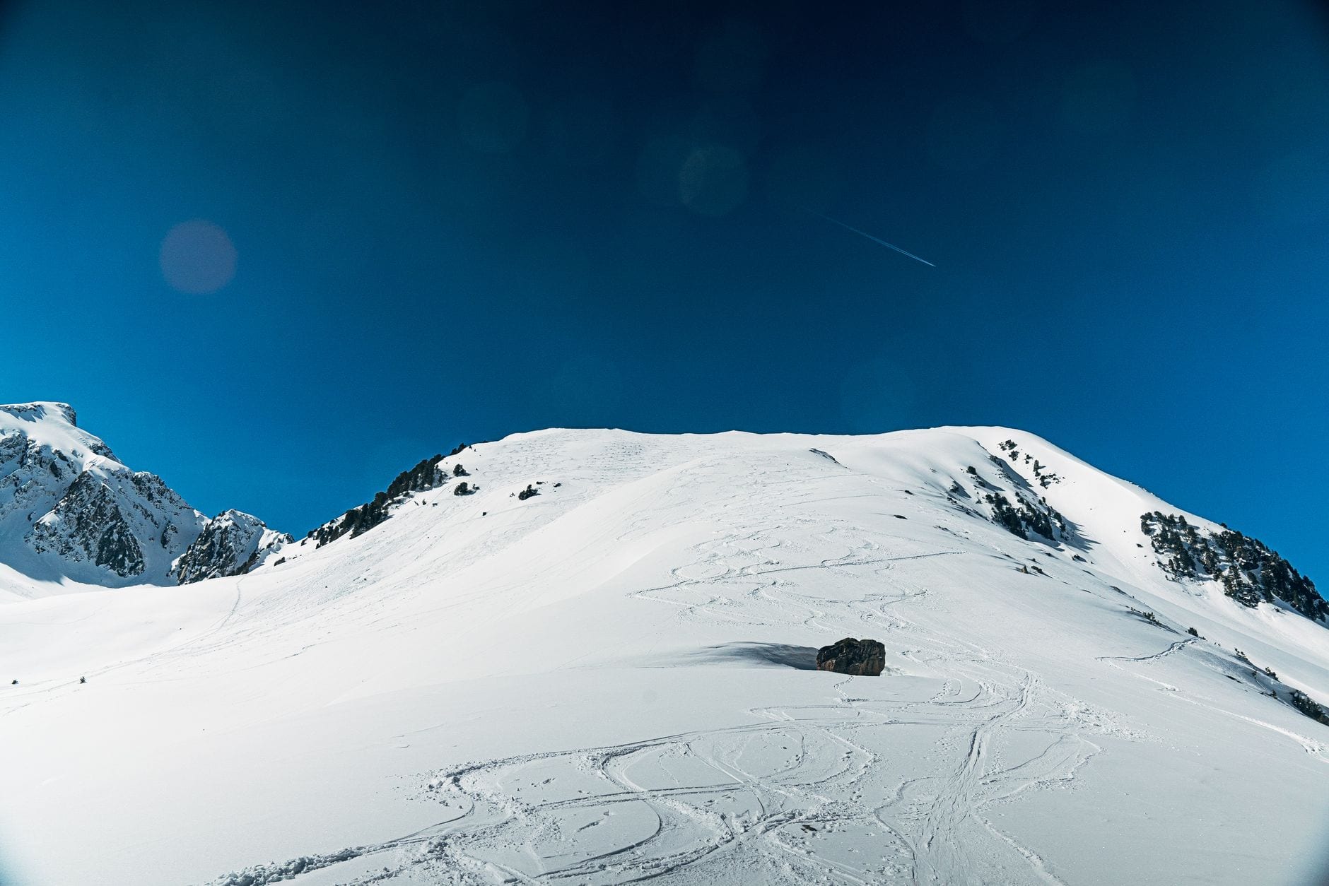 piste de ski les gets sommet