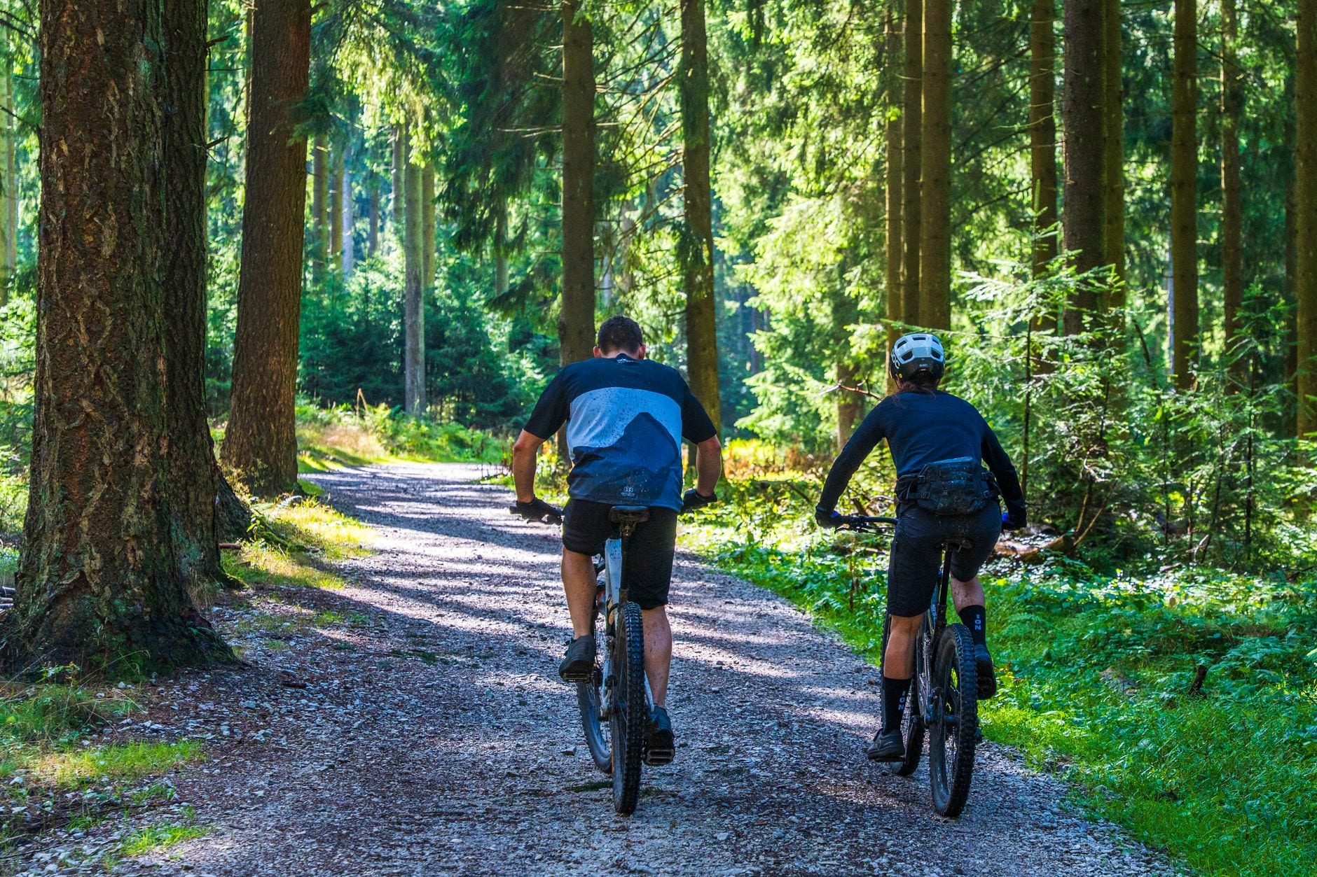 vtt les gets ete sentier